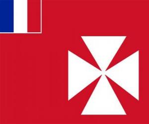 yapboz Wallis ve Futuna Adaları bayrağı